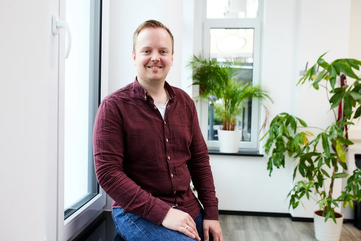 Sven, Softwareentwickler bei newcubator